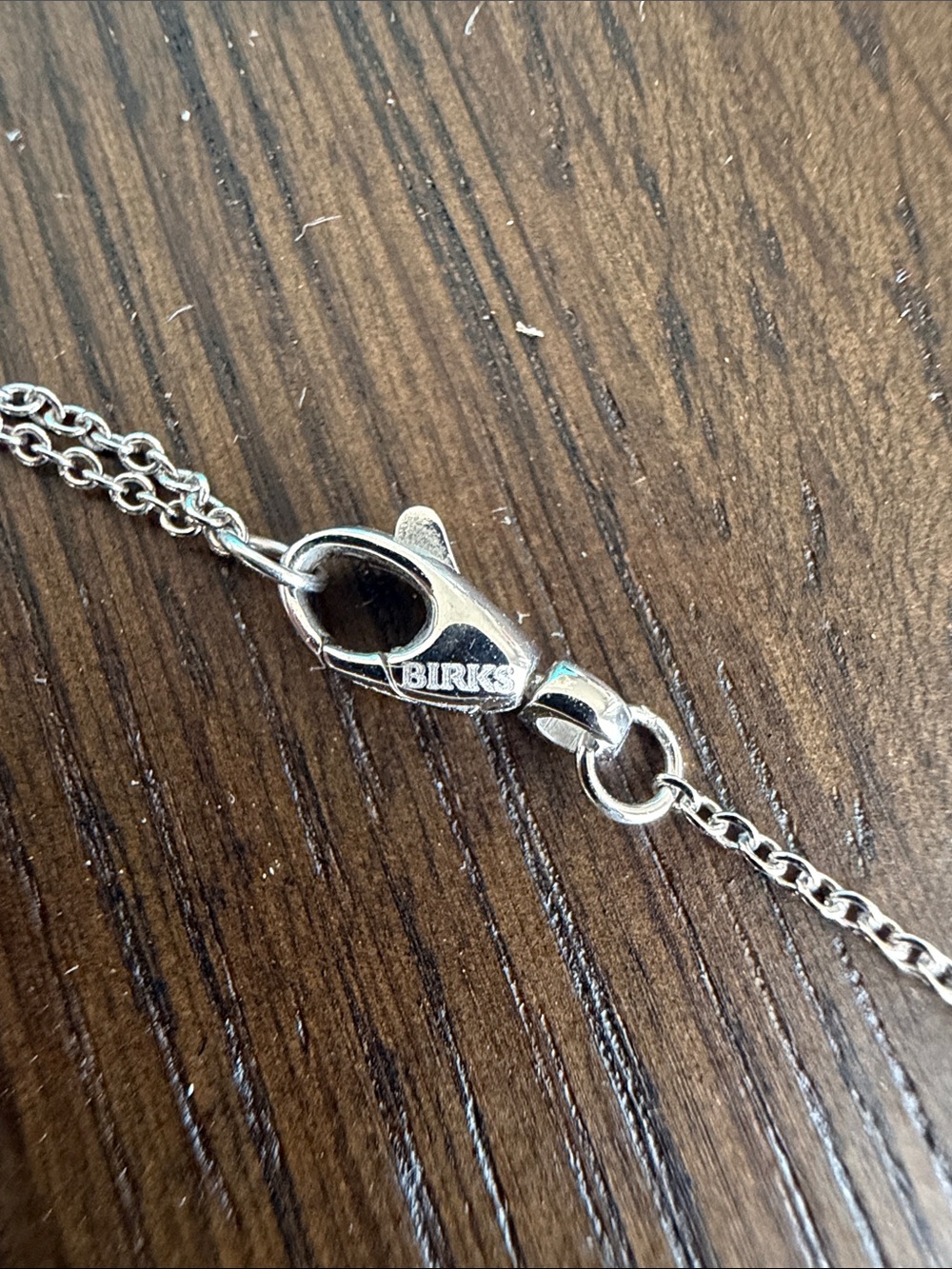 Maison Birks 18K White Gold Diamond Necklace - Picture 10 of 17